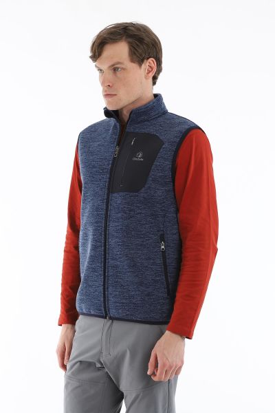 Climbolic Yıldırım Polar Erkek Yelek Lacivert / Petrol - 2XL