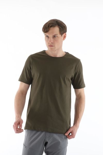 Climbolic Terra Bisiklet Yaka Erkek T-shirt Haki - S