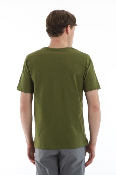 Climbolic Terra Bisiklet Yaka Erkek T-shirt Olive - S