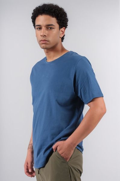 Climbolic Terra Bisiklet Yaka Erkek T-shirt Petrol - L