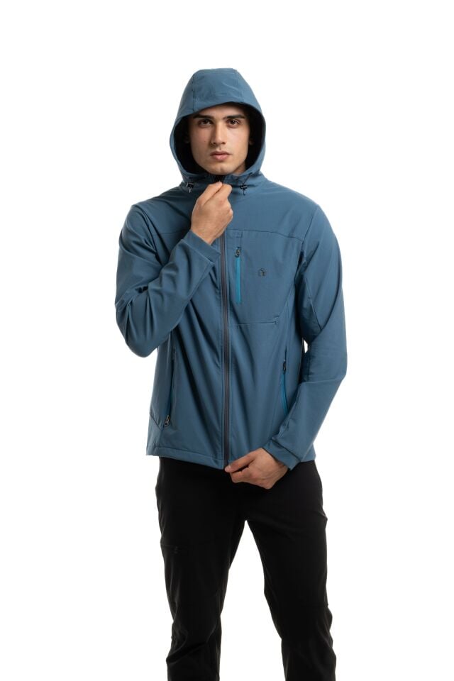 Climbolic Yakamoz Kapüşonlu Mont Petrol - XL