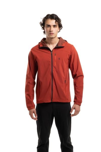 Climbolic Yakamoz Kapüşonlu Mont Kiremit - XL