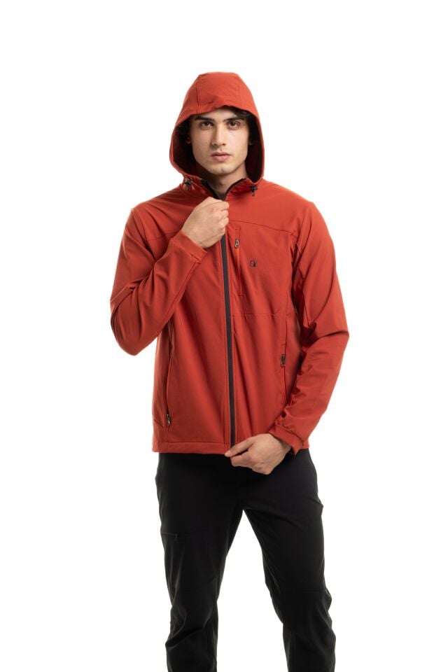 Climbolic Yakamoz Kapüşonlu Mont Kiremit - XL