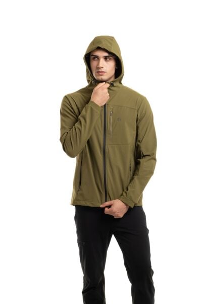 Climbolic Yakamoz Kapüşonlu Mont Olive - S