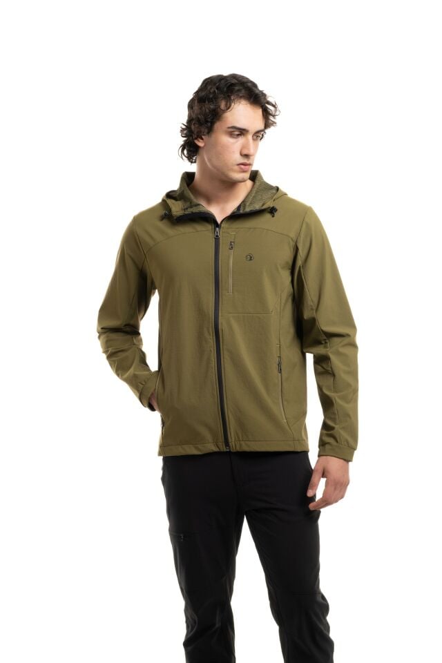 Climbolic Yakamoz Kapüşonlu Mont Olive - S