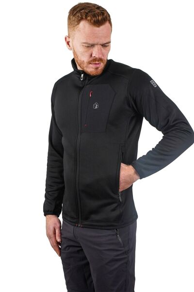 Climbolic URB Merih Outdoor Polar Ceket Siyah - 2XL