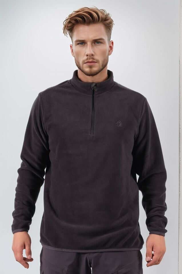 Climbolic Ember Outdoor Polar Sweat Antrasit - S