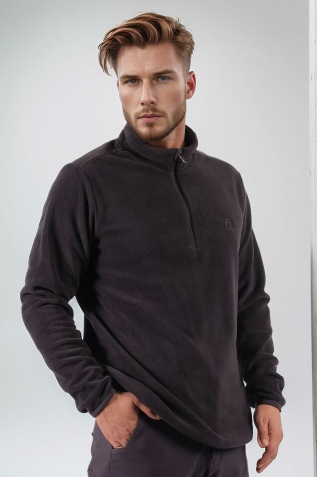 Climbolic Ember Outdoor Polar Sweat Antrasit - XL