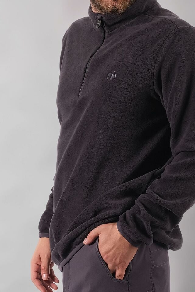 Climbolic Ember Outdoor Polar Sweat Antrasit - XL