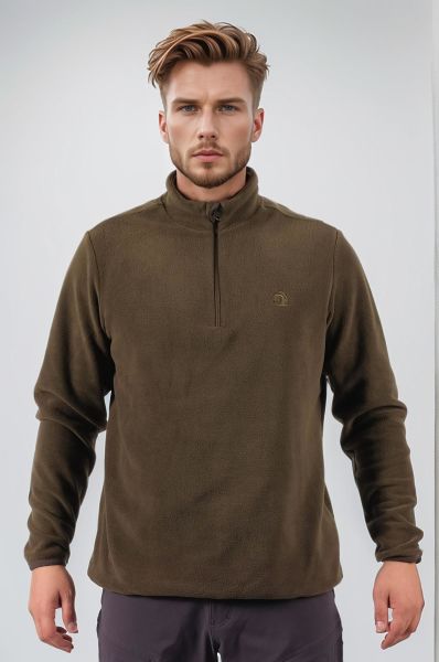 Climbolic Ember Outdoor Polar Sweat Haki - L
