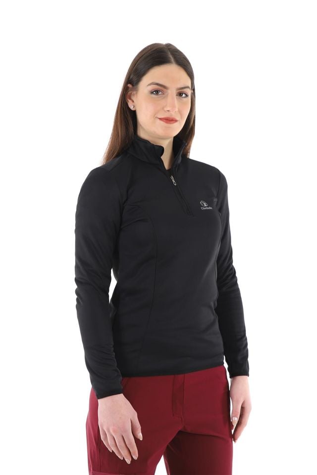 Climbolic Cindy Plus Yarım Fermuarlı Polar Siyah - L