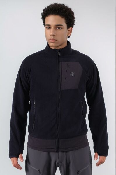 Climbolic Merih Outdoor Polar Ceket Siyah - 4XL