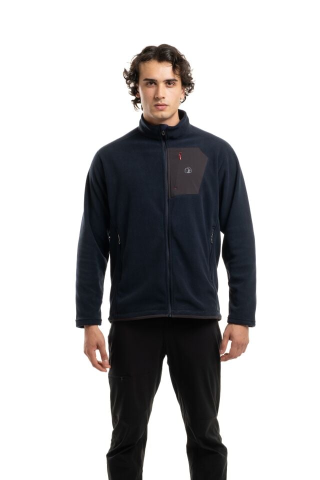 Climbolic Merih Outdoor Polar Ceket Siyah - 4XL