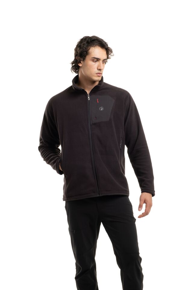 Climbolic Merih Outdoor Polar Ceket Siyah - 3XL