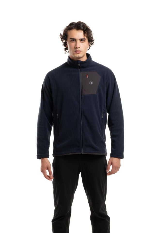 Climbolic Merih Outdoor Polar Ceket Siyah - 4XL