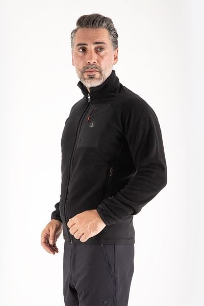 Climbolic Merih Outdoor Polar Ceket Siyah - 4XL