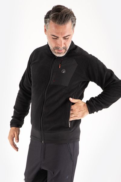 Climbolic Merih Outdoor Polar Ceket Siyah - 4XL
