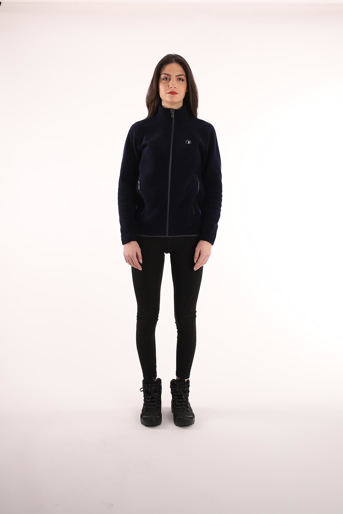 Climbolic Ütopya Outdoor Kadın Polar Ceket Lacivert - XL