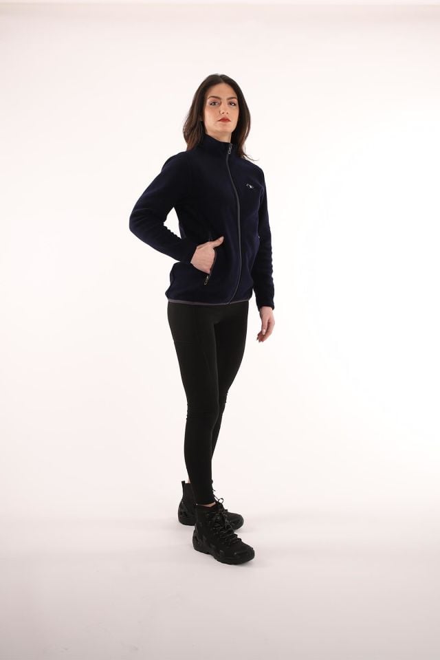 Climbolic Ütopya Outdoor Kadın Polar Ceket Lacivert - XL