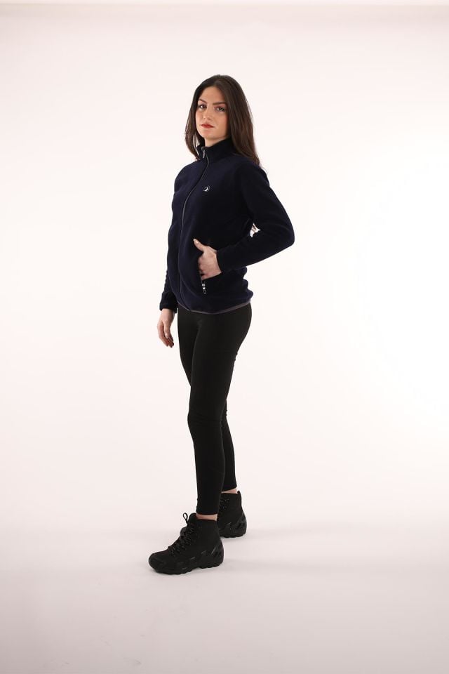 Climbolic Ütopya Outdoor Kadın Polar Ceket Lacivert - XL