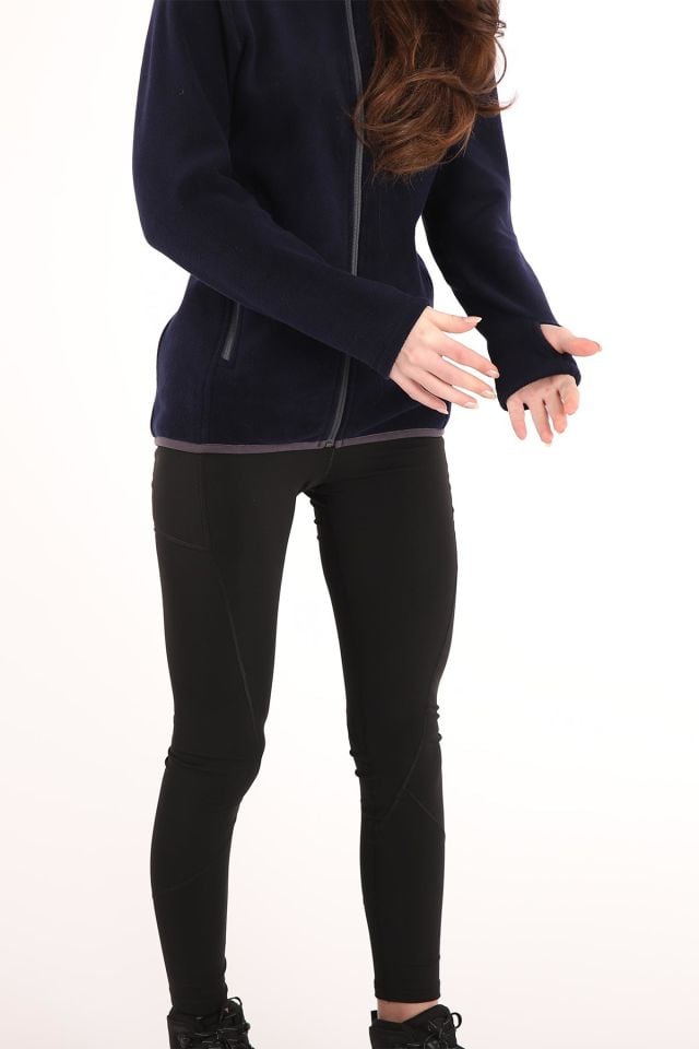 Climbolic Ütopya Outdoor Kadın Polar Ceket Lacivert - XL