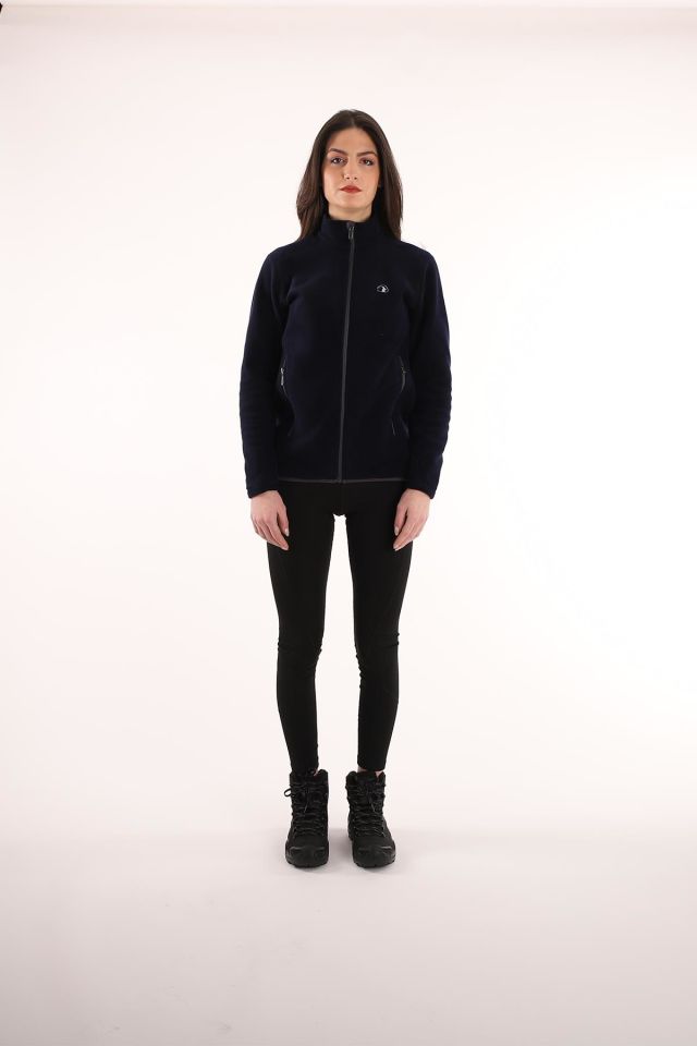 Climbolic Ütopya Outdoor Kadın Polar Ceket Lacivert - XS