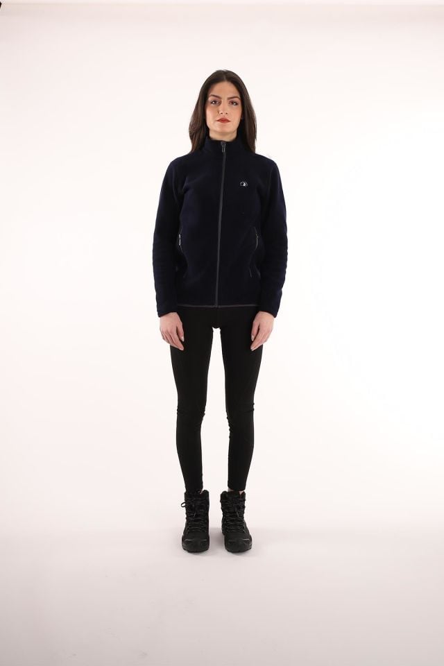 Climbolic Ütopya Outdoor Kadın Polar Ceket Lacivert - XS