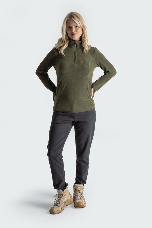 Climbolic Cindy Polar Sweat Haki - 2XL