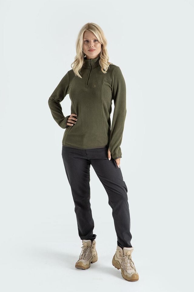 Climbolic Cindy Polar Sweat Haki - 2XL