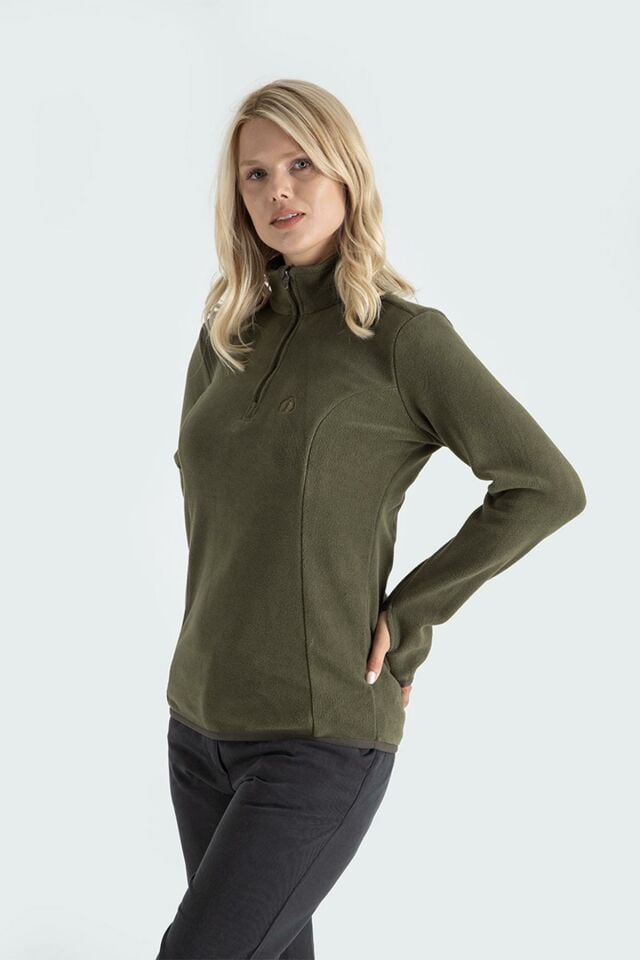 Climbolic Cindy Polar Sweat Haki - 2XL