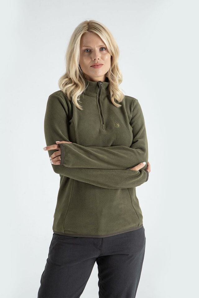 Climbolic Cindy Polar Sweat Haki - 2XL