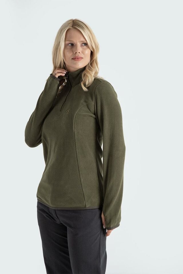 Climbolic Cindy Polar Sweat Haki - 2XL