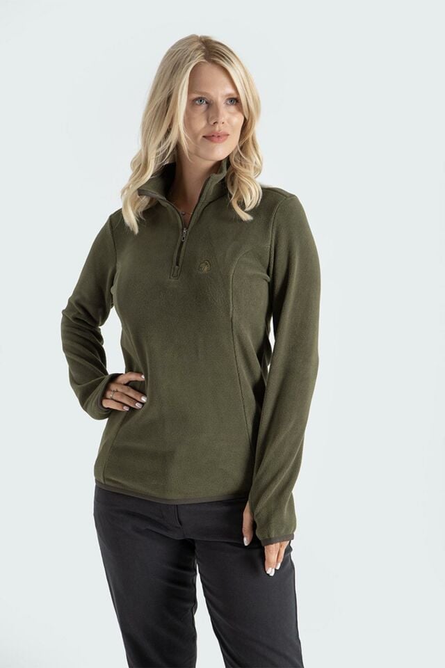 Climbolic Cindy Polar Sweat Haki - 2XL