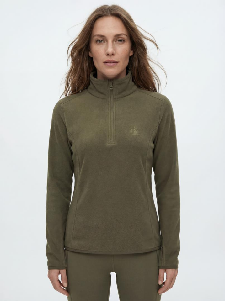 Climbolic Cindy Polar Sweat Haki - 2XL
