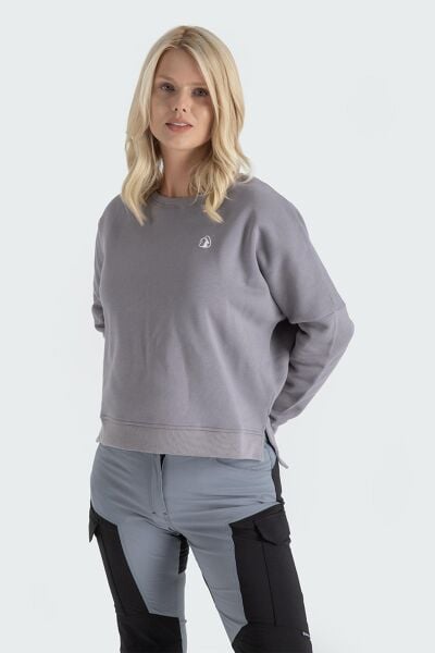 Climbolic Lidya Outdoor Sweat Gri - M