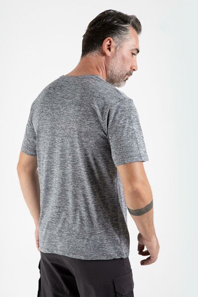 Climbolic LEAP OUTDOOR ERKEK T-SHIRT Gri Melange - 2XL