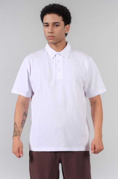 Climbolic Polo Yaka Erkek T-Shirt Beyaz - 2XL