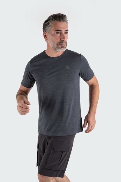 Climbolic LEAP OUTDOOR ERKEK T-SHIRT Antrasit - XL