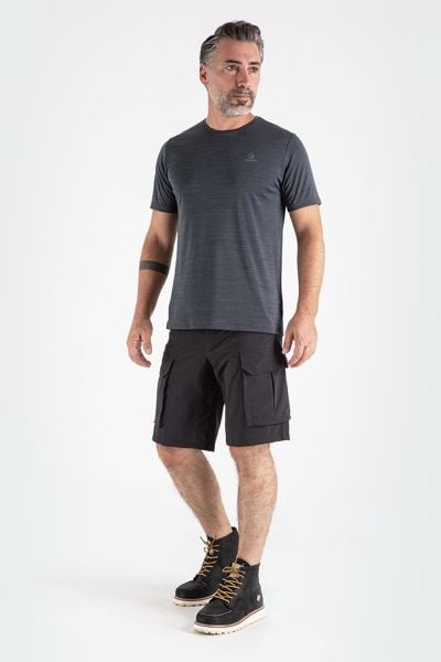 Climbolic LEAP OUTDOOR ERKEK T-SHIRT Antrasit - XL