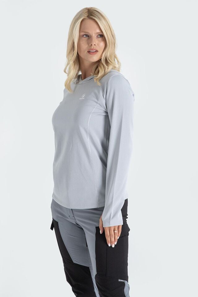 Climbolic Jade Kapüşonlu Polar Sweat Petrol - XL