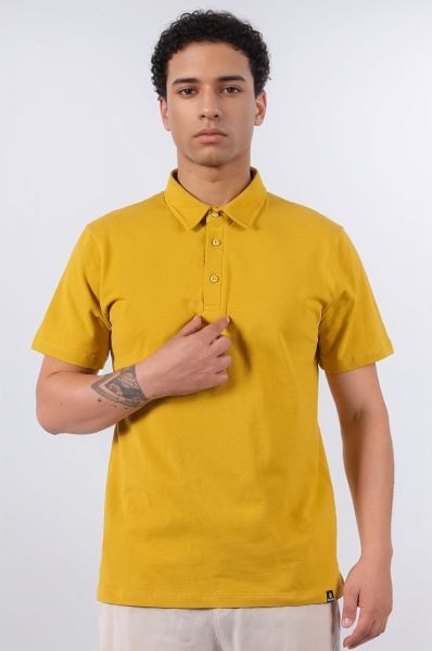 Climbolic Polo Yaka Erkek T-Shirt Sarı - 2XL