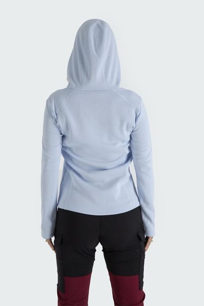 Climbolic Jade Kapüşonlu Polar Sweat Mavi - 2XL