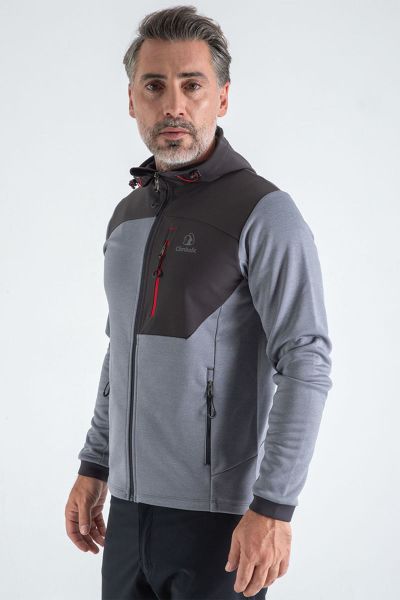 Climbolic Apex Outdoor Kapüşonlu Polar Petrol - XL