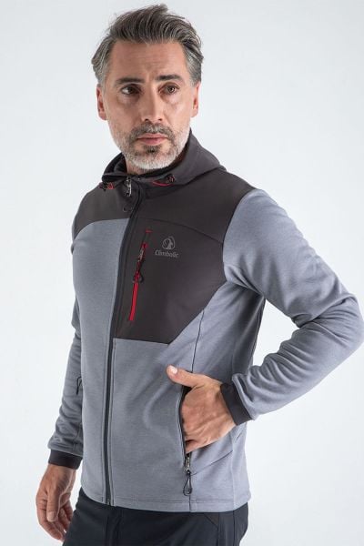 Climbolic Apex Outdoor Kapüşonlu Polar Petrol - XL