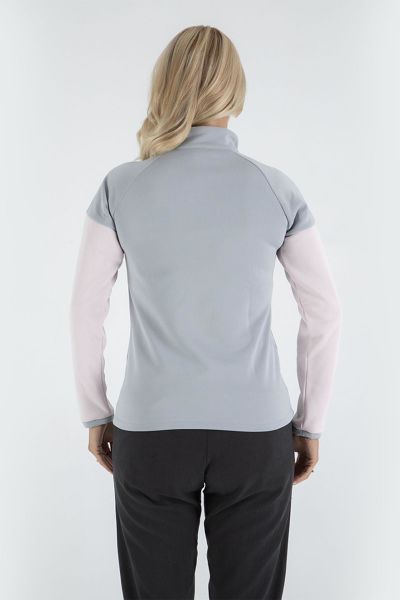 Climbolic Onyx Outdoor Polar Sweat Açık Gri Pembe - XL