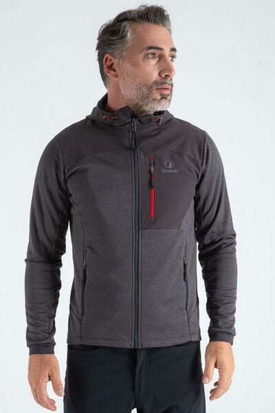 Climbolic Apex Outdoor Kapüşonlu Polar Antrasit - 2XL