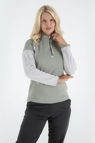Climbolic Onyx Outdoor Polar Sweat Yeşil Krem - XL
