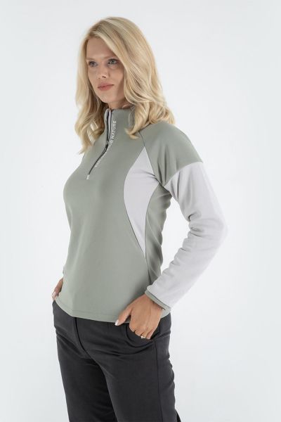 Climbolic Onyx Outdoor Polar Sweat Yeşil Krem - XL