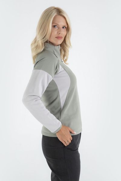 Climbolic Onyx Outdoor Polar Sweat Yeşil Krem - XL