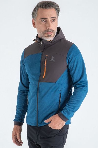 Climbolic Apex Outdoor Kapüşonlu Polar Petrol - XL